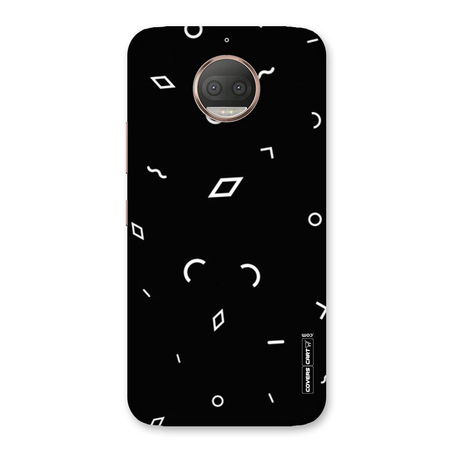 Minimal Shapes Back Case for Moto G5s Plus