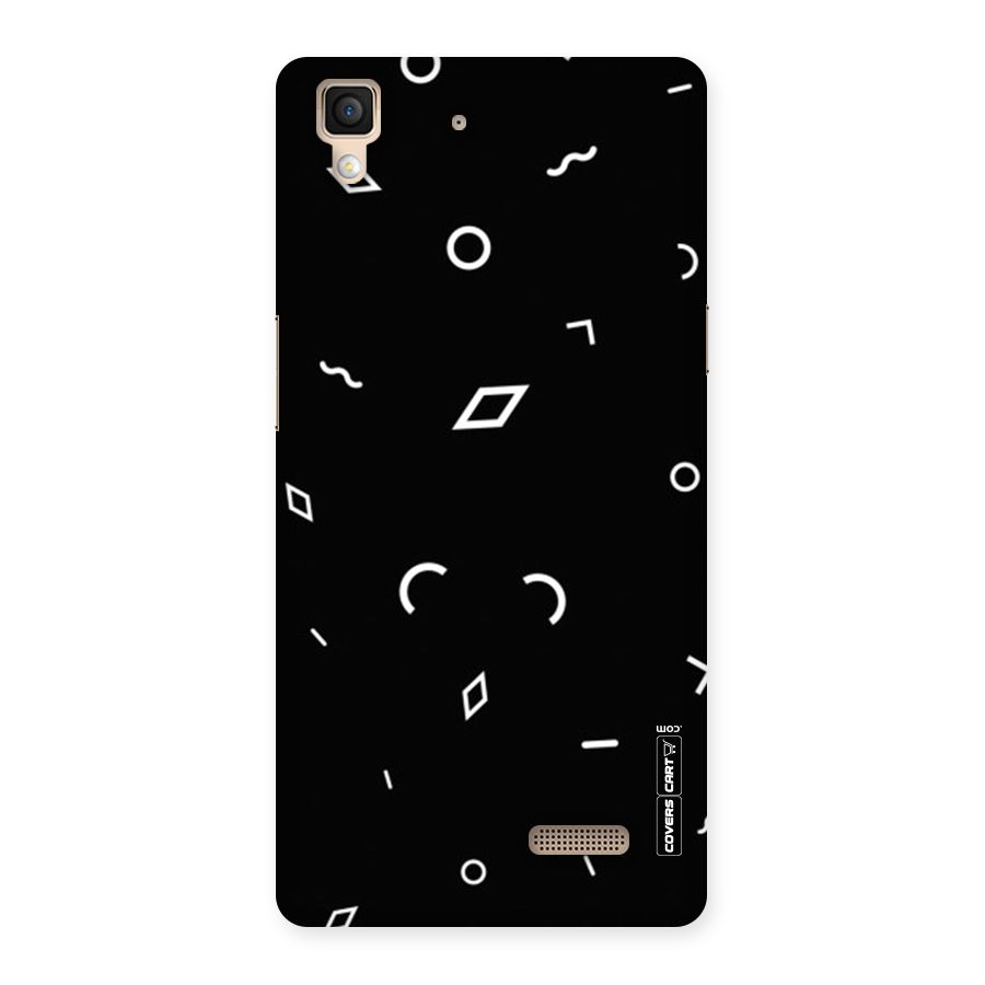 Minimal Shapes Back Case for Oppo R7