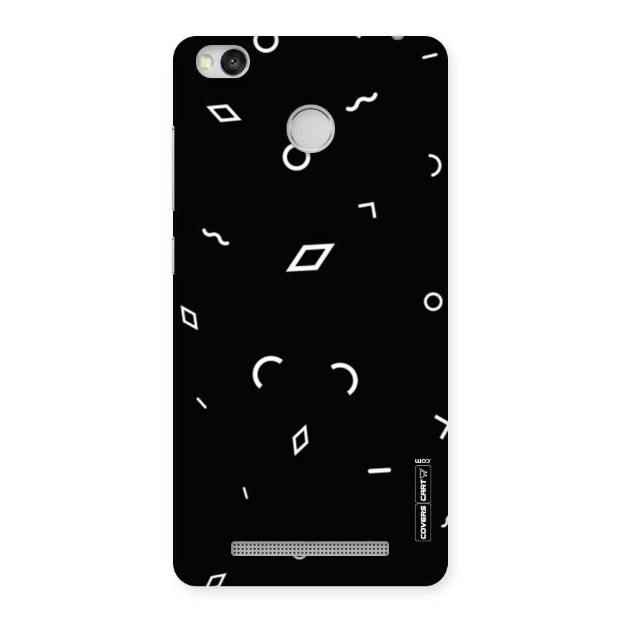 Minimal Shapes Back Case for Redmi 3S Prime