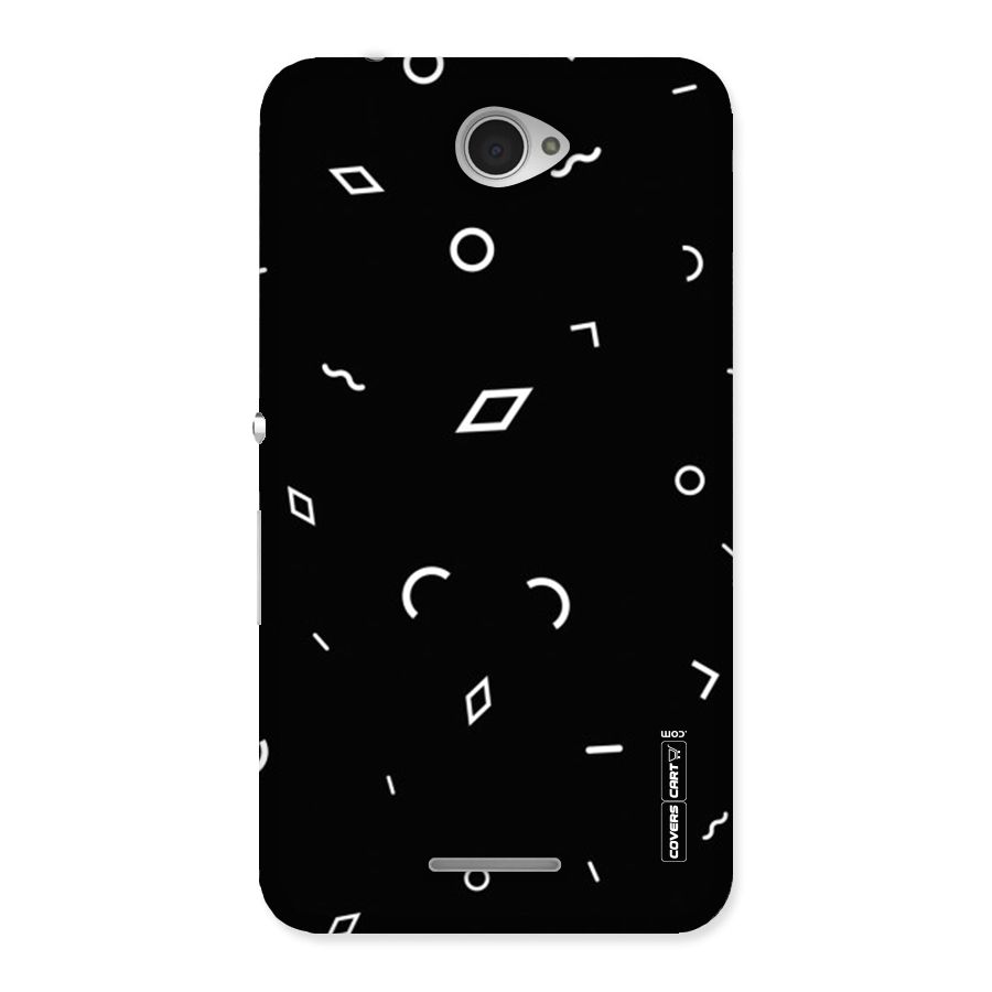 Minimal Shapes Back Case for Sony Xperia E4
