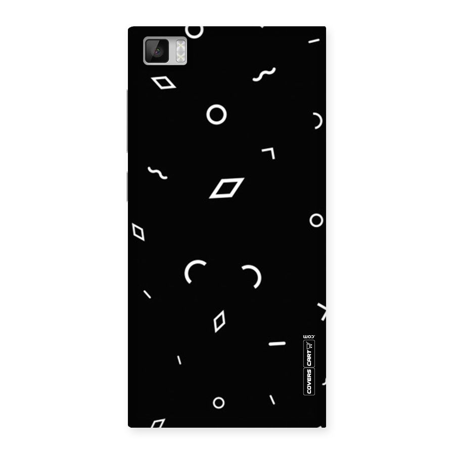 Minimal Shapes Back Case for Xiaomi Mi3