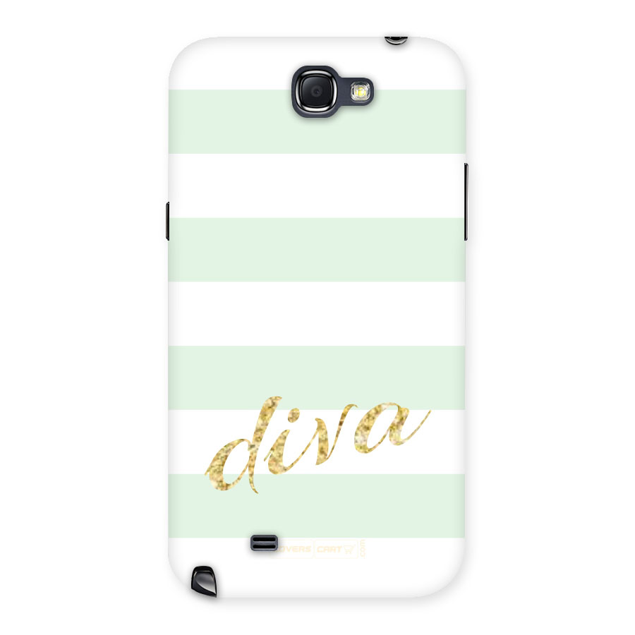 Diva Back Case for Galaxy Note 2
