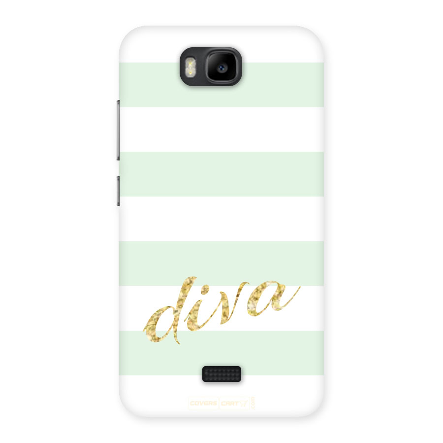 Diva Back Case for Honor Bee