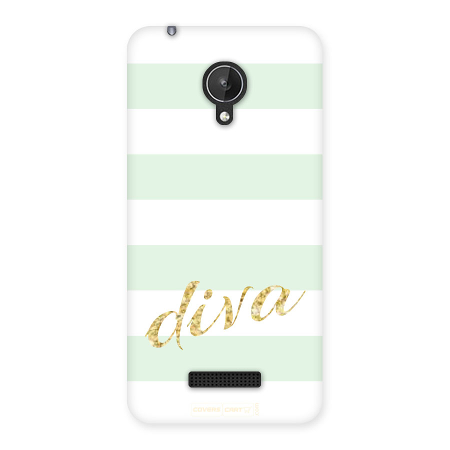 Diva Back Case for Micromax Canvas Spark Q380