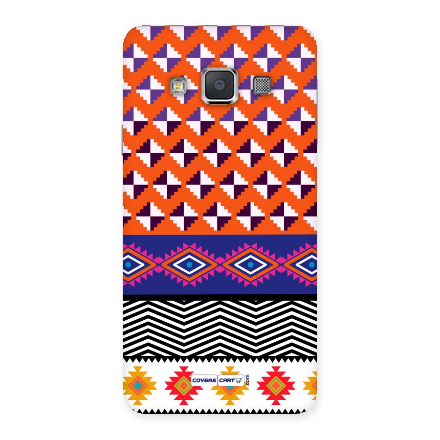 Mixed Pattern Aztec Back Case for Galaxy A3
