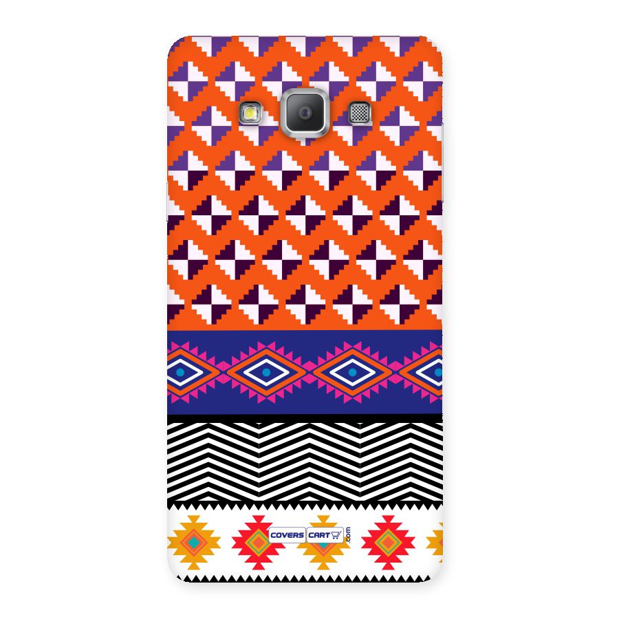 Mixed Pattern Aztec Back Case for Galaxy A7