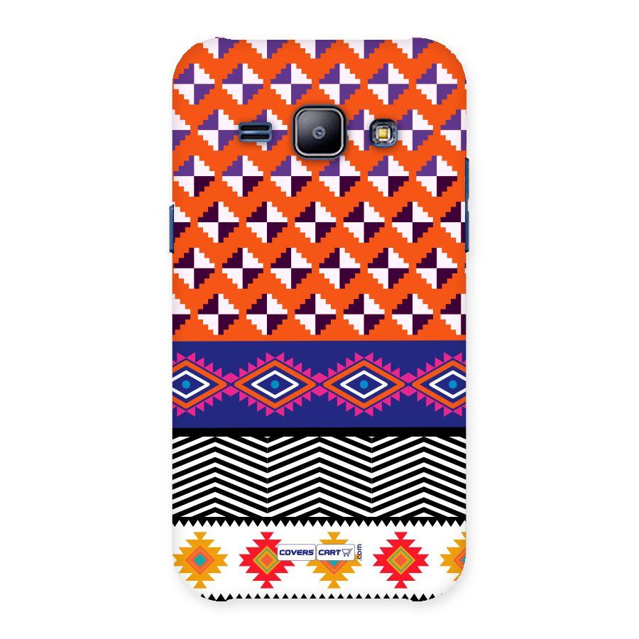 Mixed Pattern Aztec Back Case for Galaxy J1