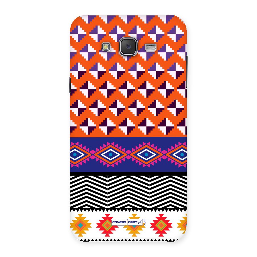 Mixed Pattern Aztec Back Case for Galaxy J7