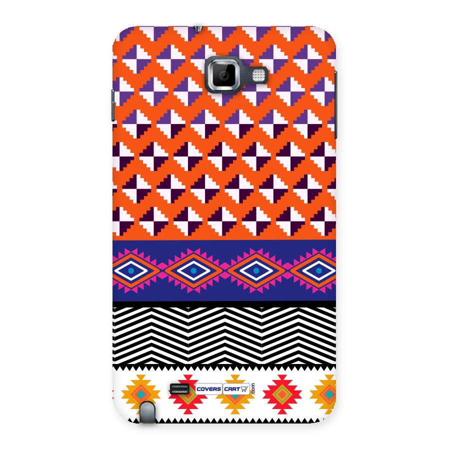 Mixed Pattern Aztec Back Case for Galaxy Note