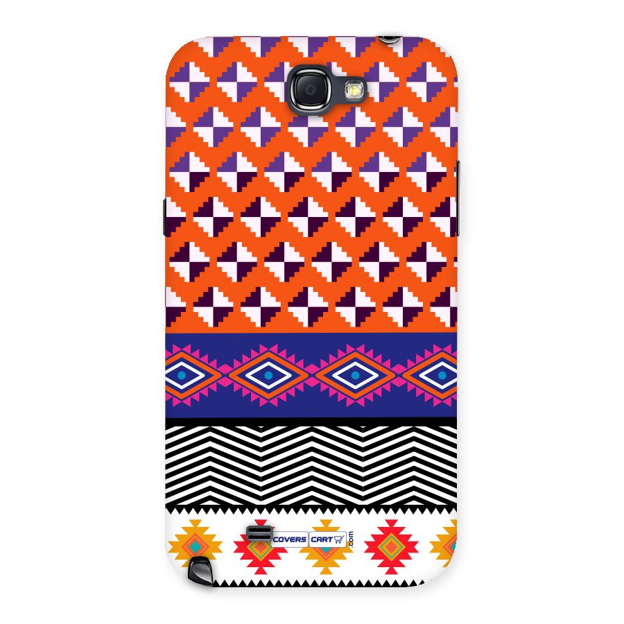 Mixed Pattern Aztec Back Case for Galaxy Note 2