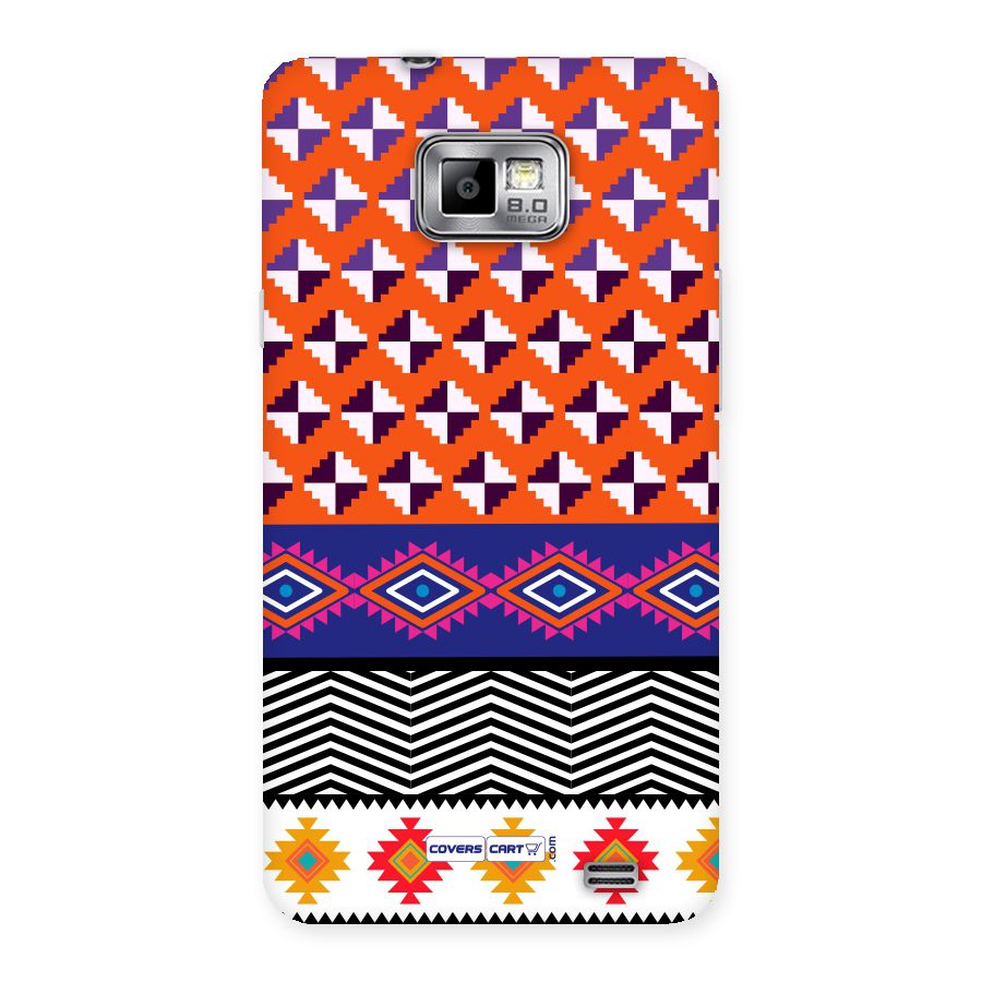 Mixed Pattern Aztec Back Case for Galaxy S2