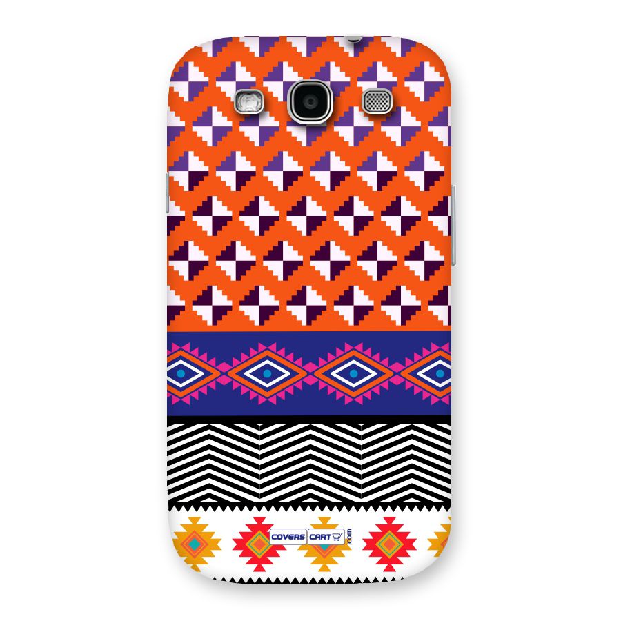 Mixed Pattern Aztec Back Case for Galaxy S3