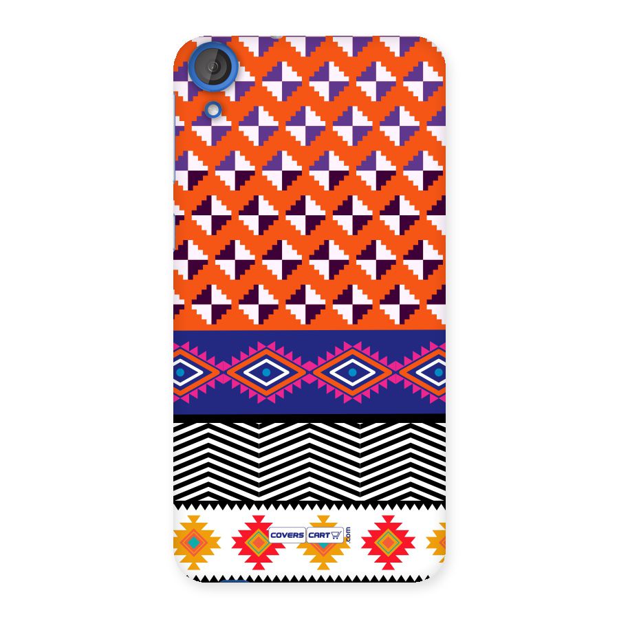 Mixed Pattern Aztec Back Case for HTC Desire 820