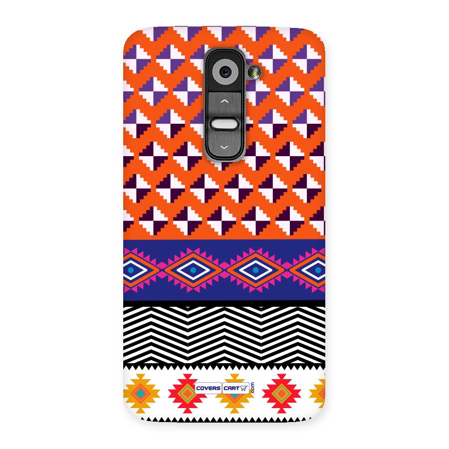 Mixed Pattern Aztec Back Case for LG G2