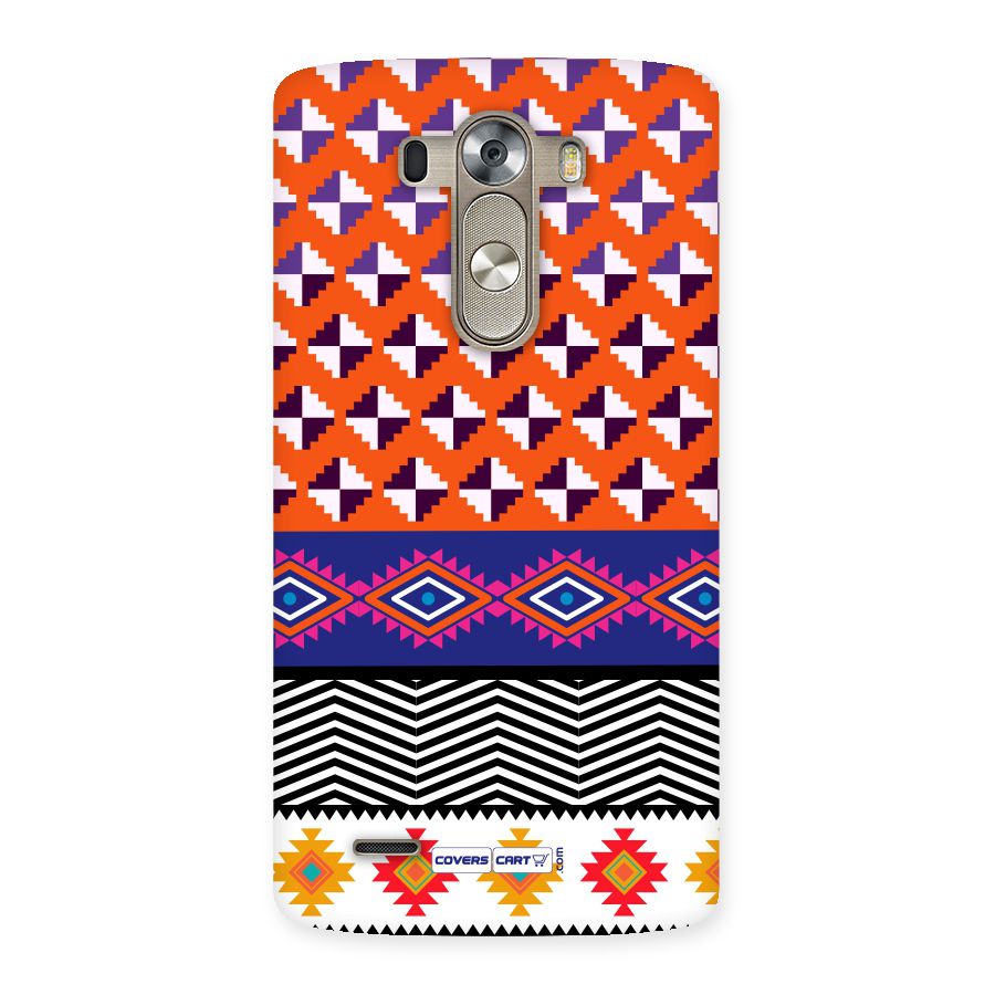 Mixed Pattern Aztec Back Case for LG G3