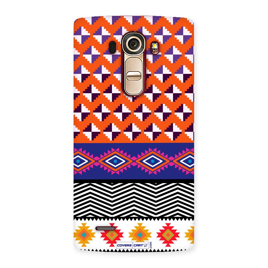 Mixed Pattern Aztec Back Case for LG G4