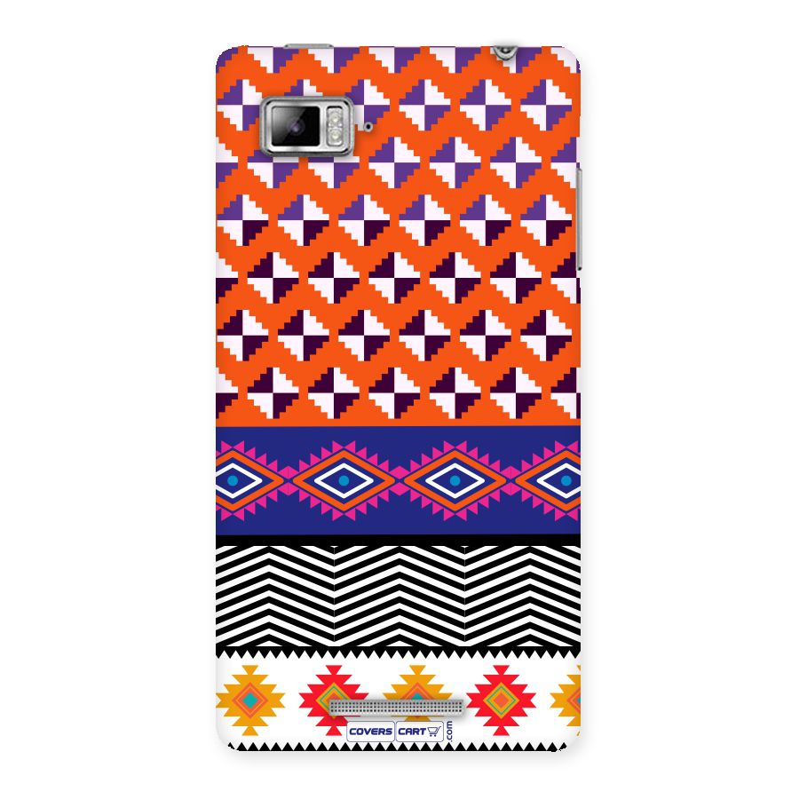 Mixed Pattern Aztec Back Case for Lenovo Vibe Z K910