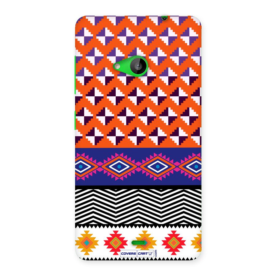 Mixed Pattern Aztec Back Case for Lumia 535