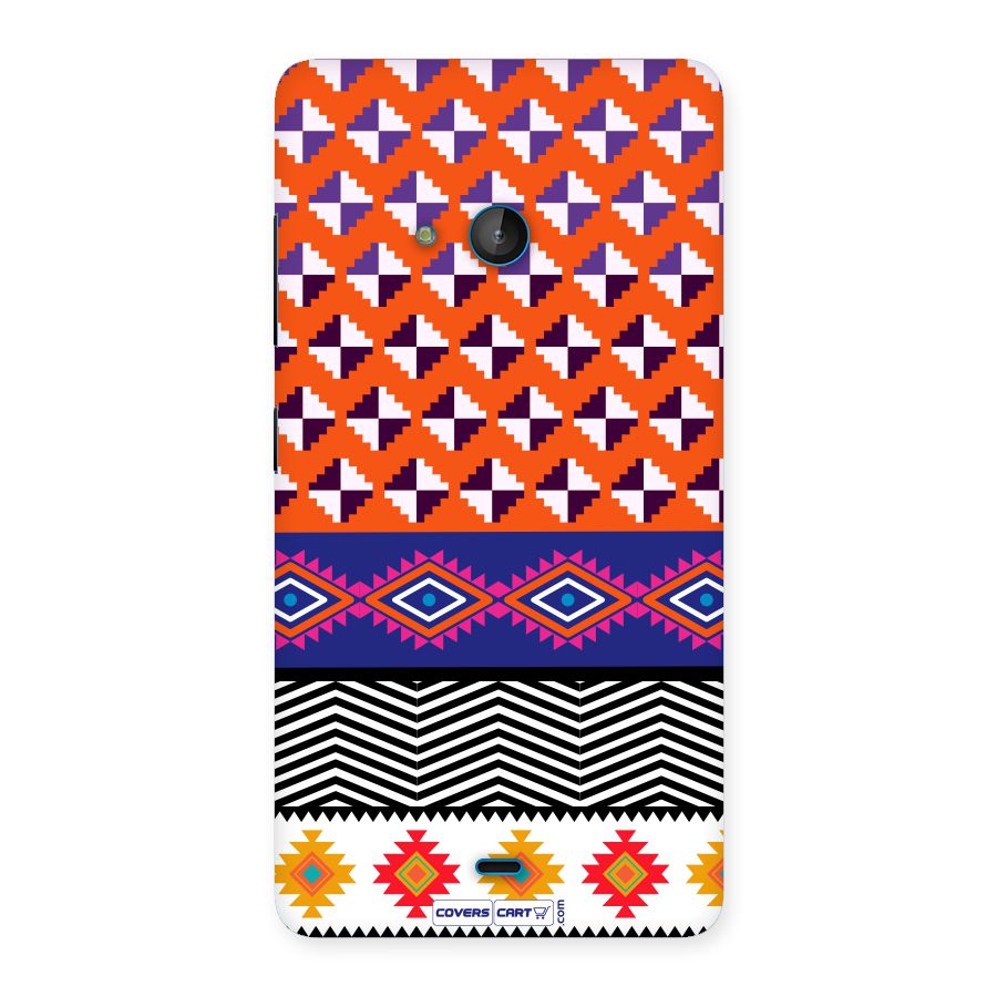 Mixed Pattern Aztec Back Case for Lumia 540