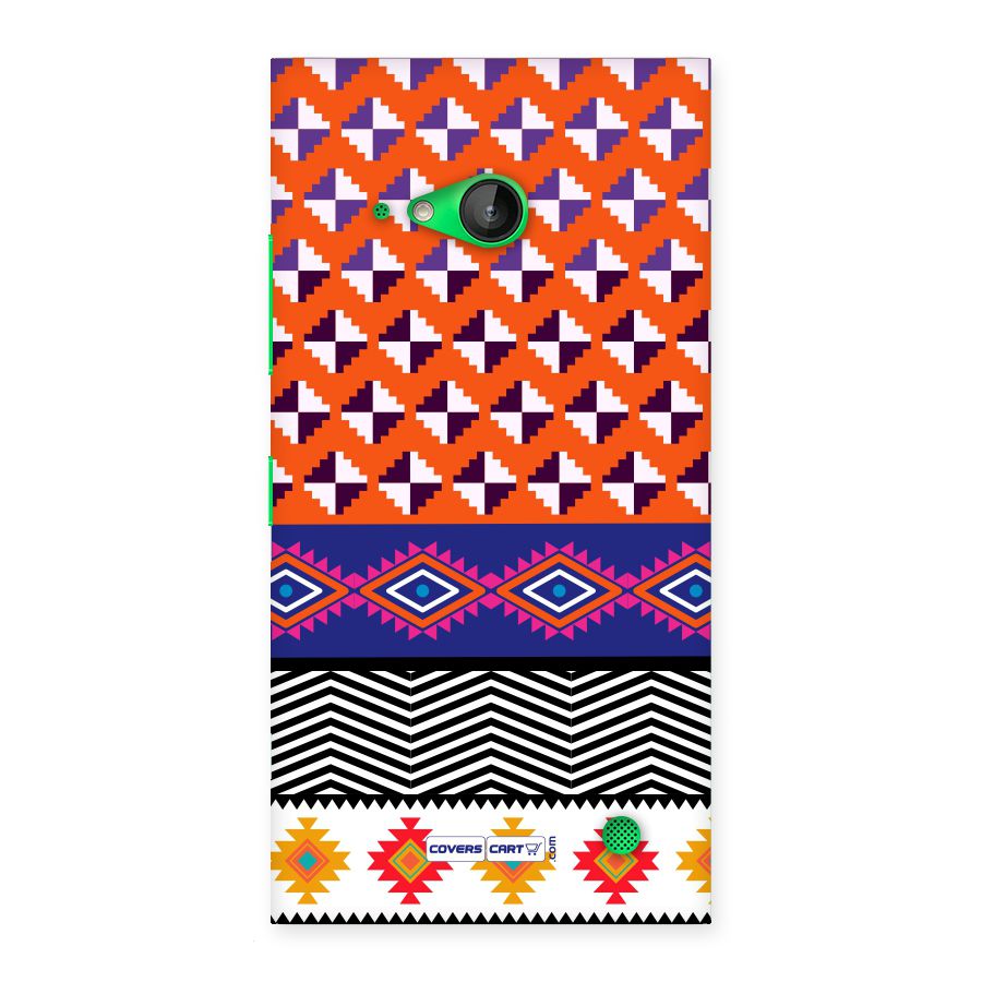 Mixed Pattern Aztec Back Case for Lumia 730