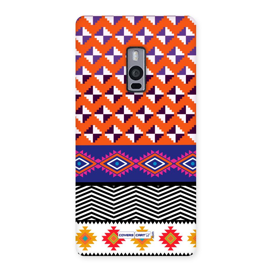 Mixed Pattern Aztec Back Case for OnePlus Two