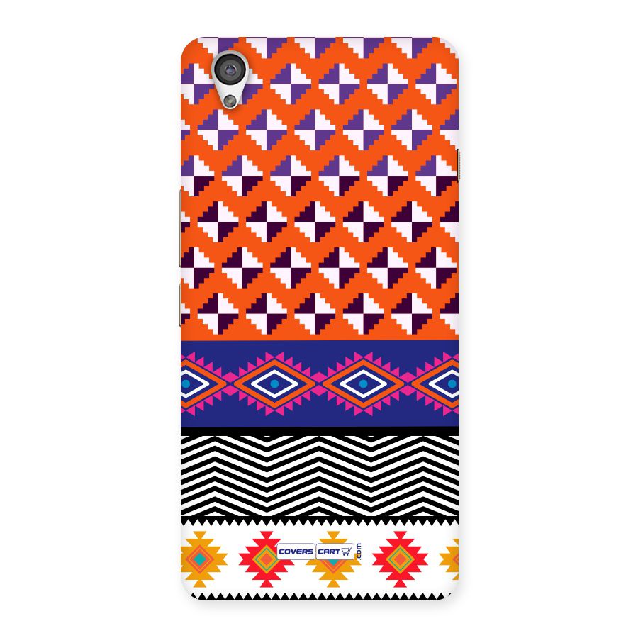 Mixed Pattern Aztec Back Case for OnePlus X