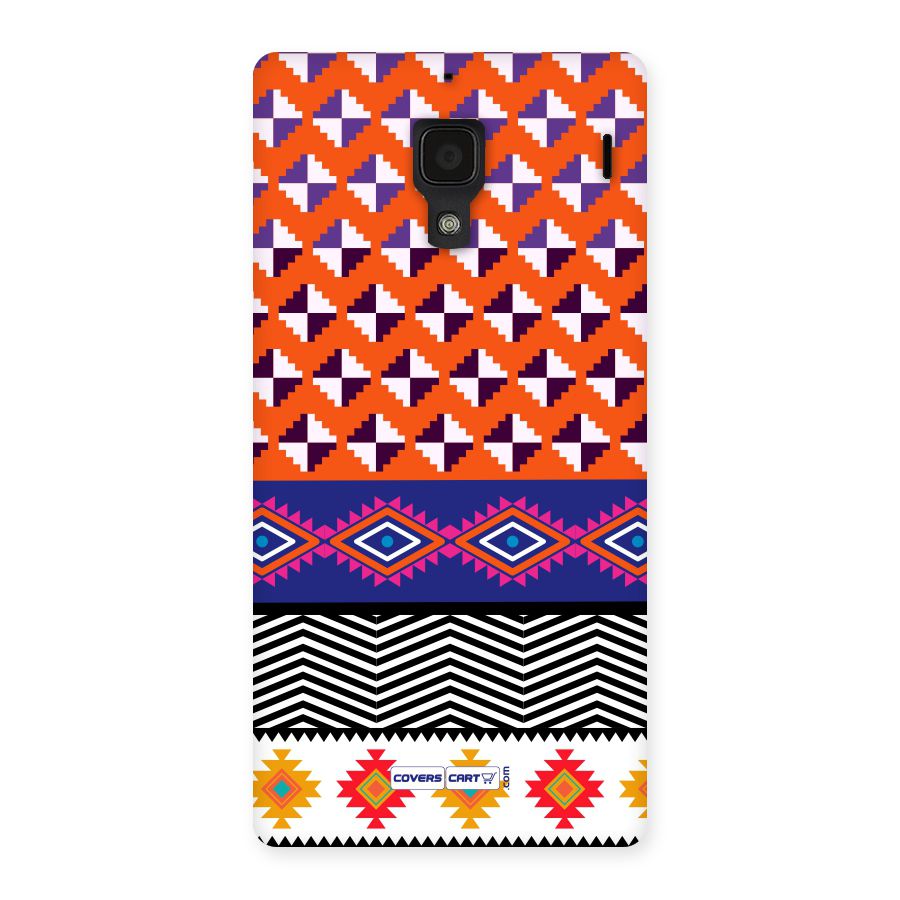 Mixed Pattern Aztec Back Case for Redmi 1S