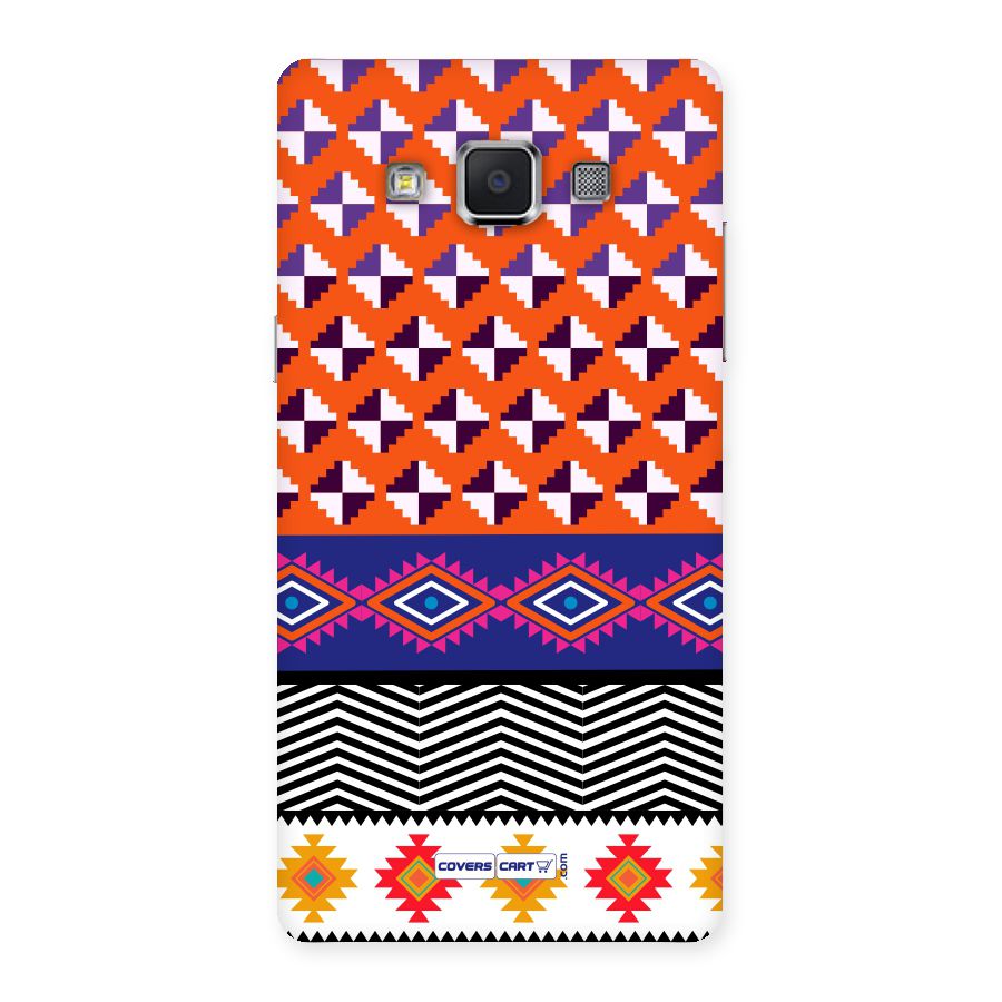 Mixed Pattern Aztec Back Case for Samsung Galaxy A5