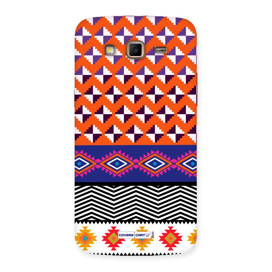 Mixed Pattern Aztec Back Case for Samsung Galaxy Grand 2