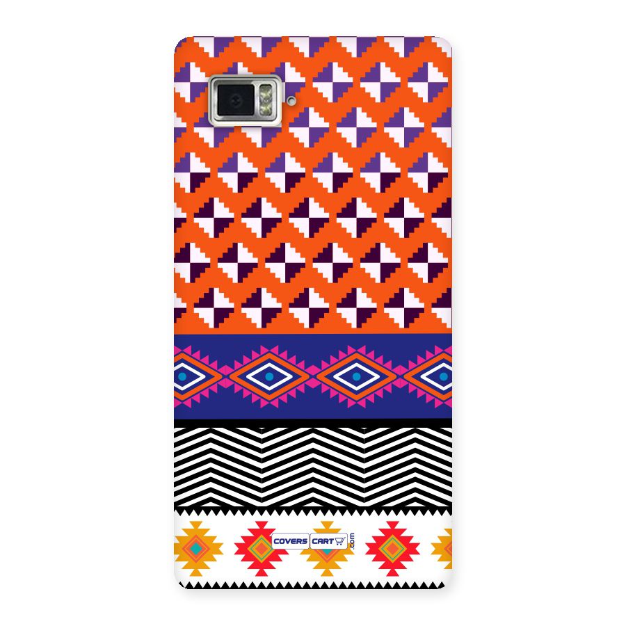 Mixed Pattern Aztec Back Case for Vibe Z2 Pro K920