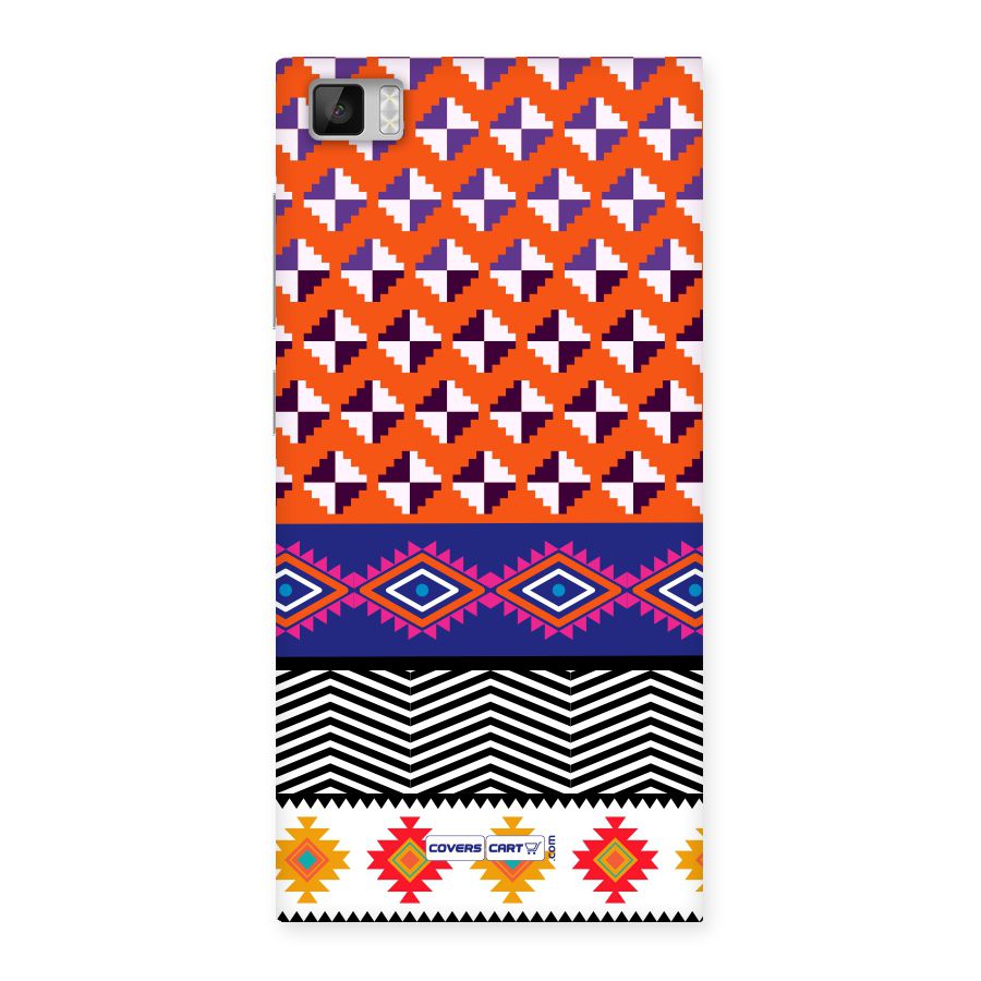 Mixed Pattern Aztec Back Case for Xiaomi Mi3