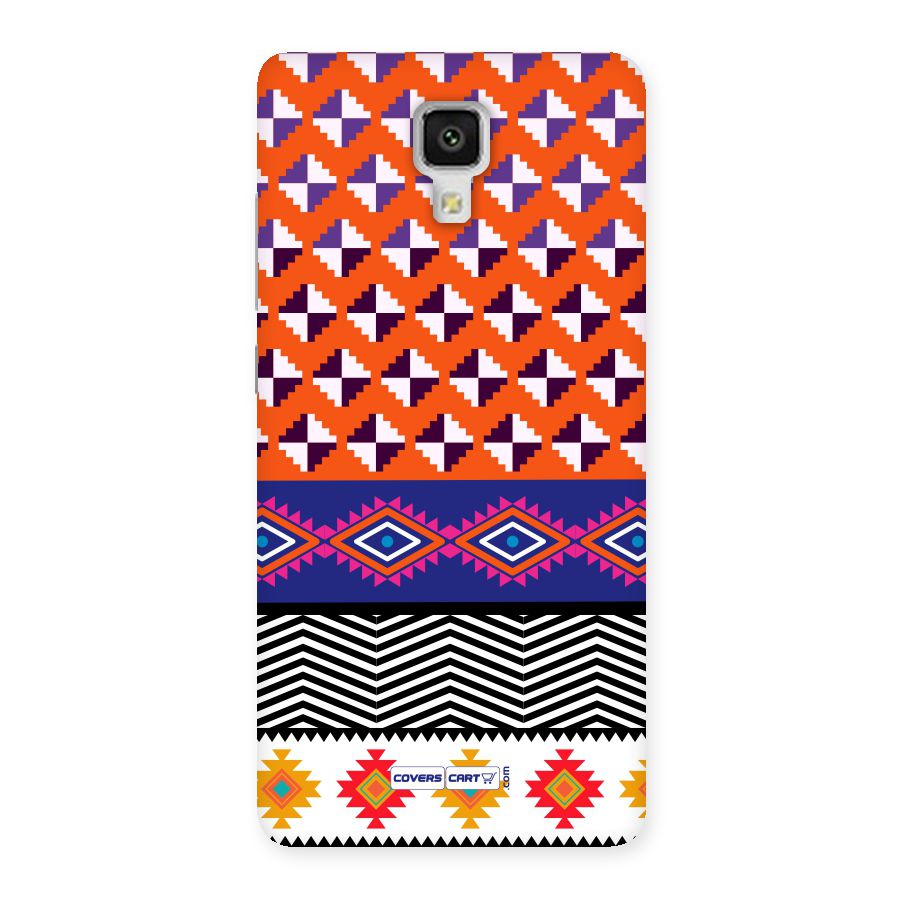 Mixed Pattern Aztec Back Case for Xiaomi Mi 4