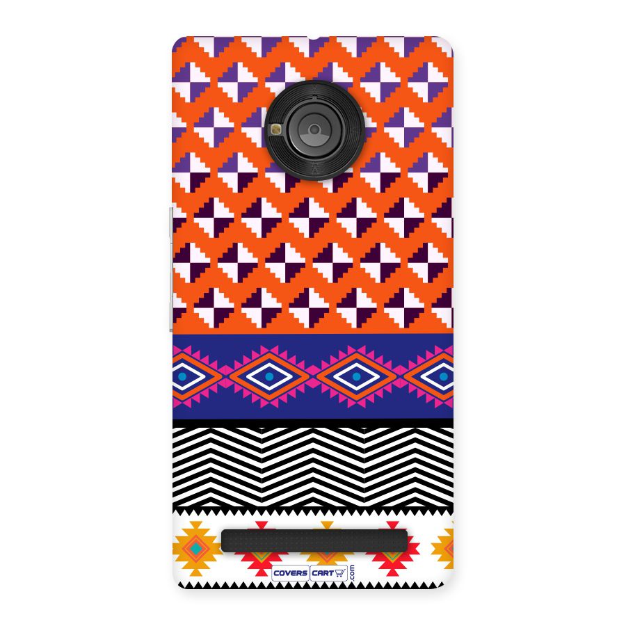 Mixed Pattern Aztec Back Case for Yu Yuphoria