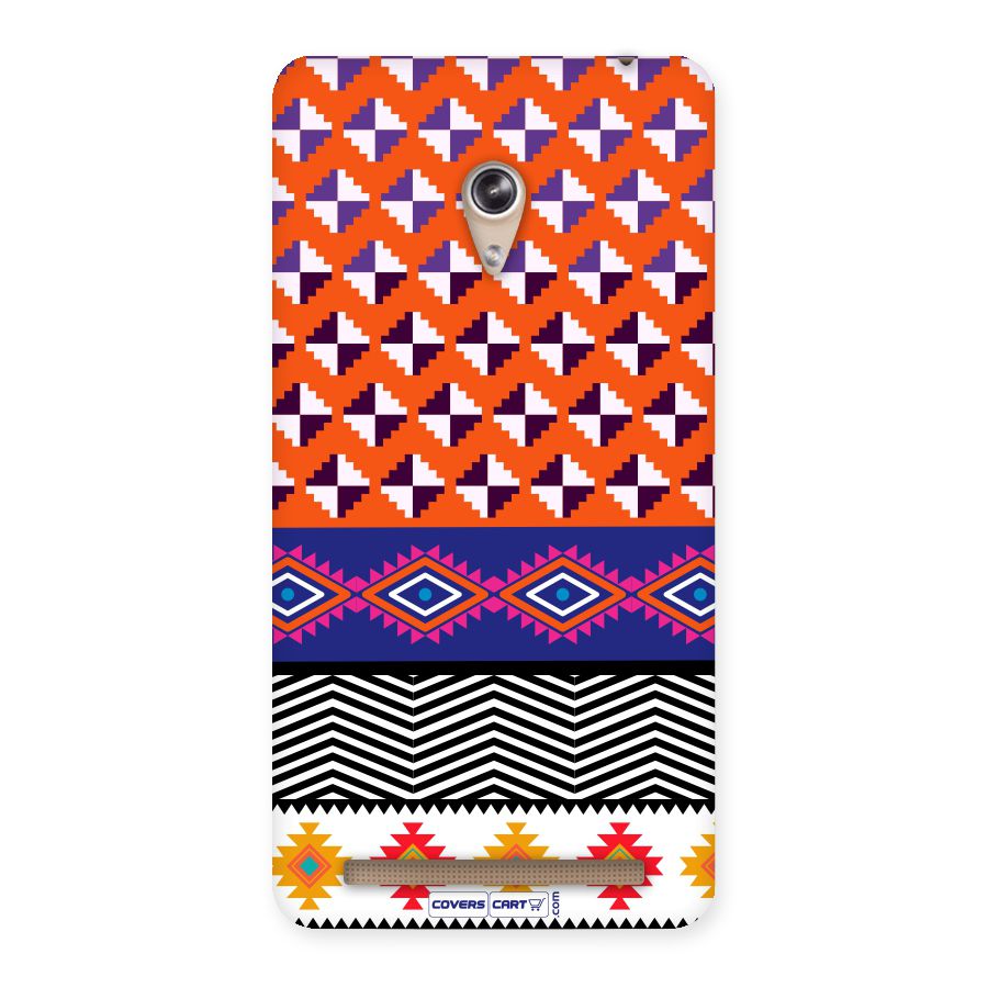 Mixed Pattern Aztec Back Case for Zenfone 6