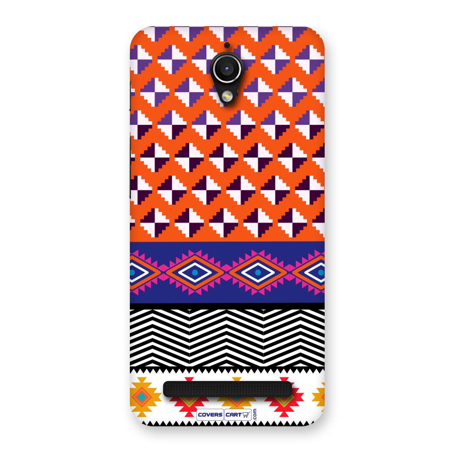 Mixed Pattern Aztec Back Case for Zenfone Go
