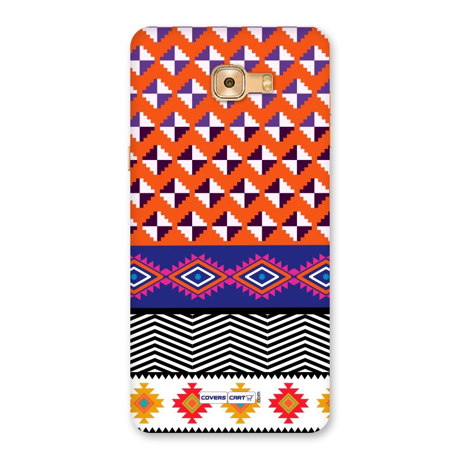 Mixed Pattern Aztec Back Case for Galaxy C9 Pro