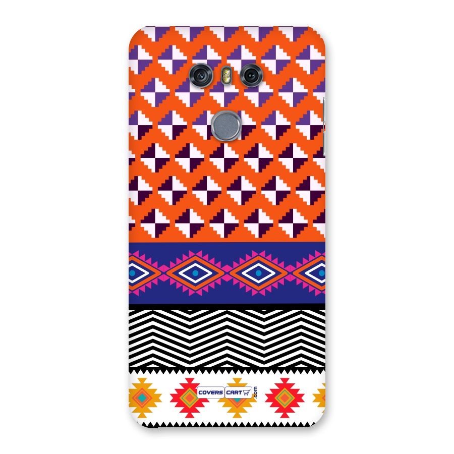 Mixed Pattern Aztec Back Case for LG G6