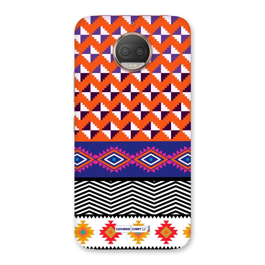 Mixed Pattern Aztec Back Case for Moto G5s Plus
