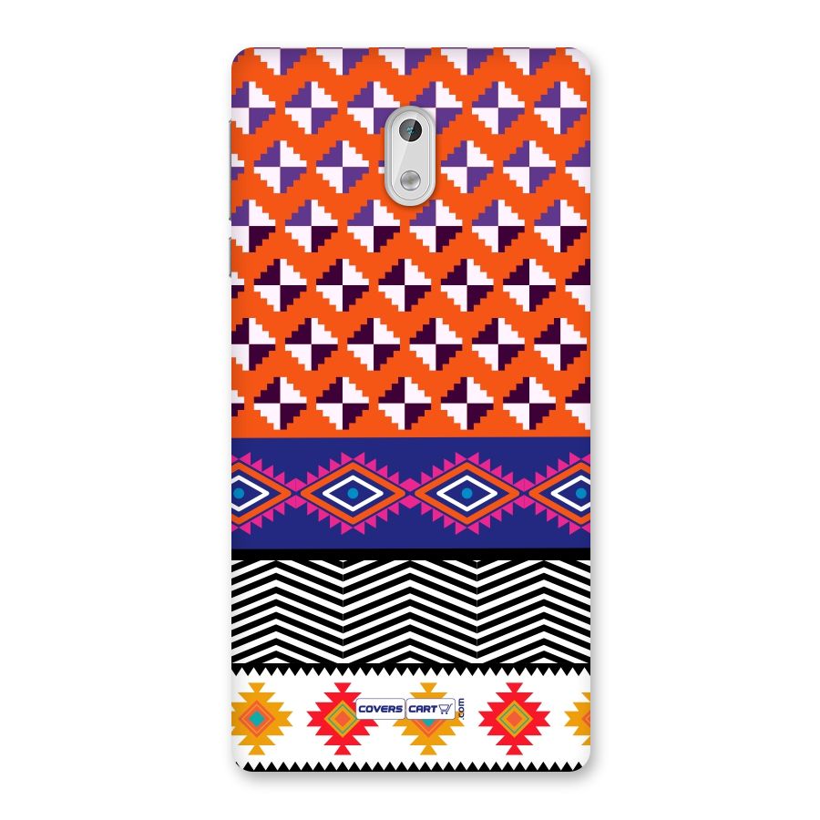 Mixed Pattern Aztec Back Case for Nokia 3