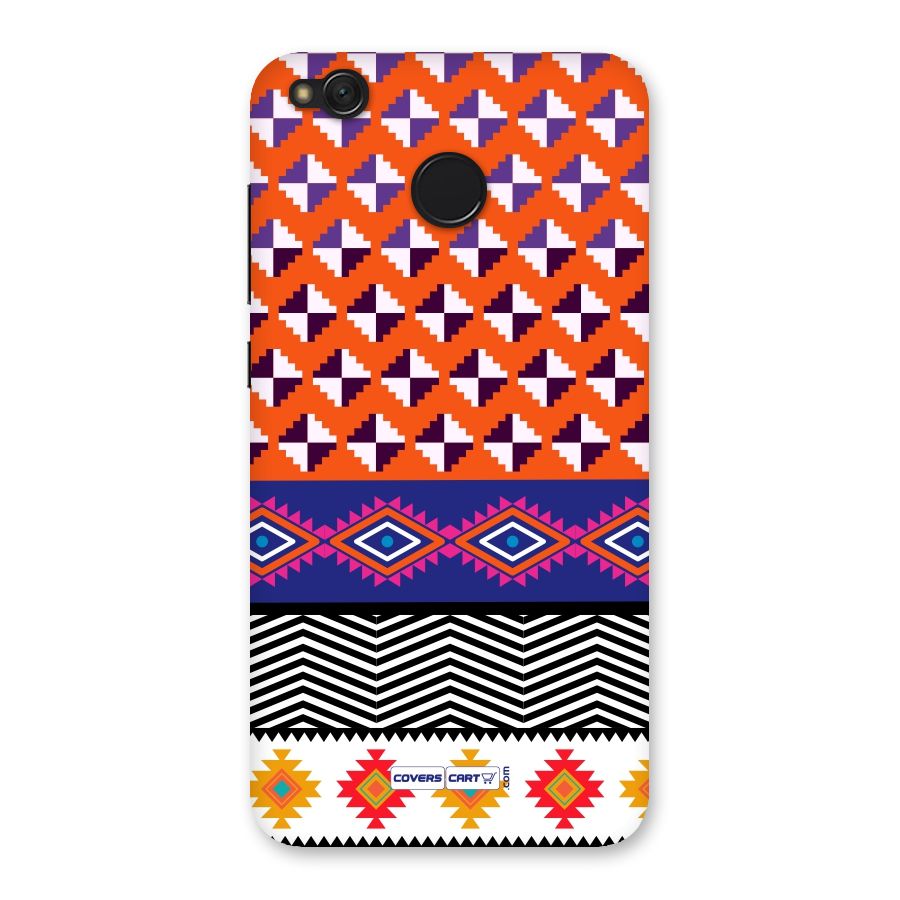 Mixed Pattern Aztec Back Case for Redmi 4
