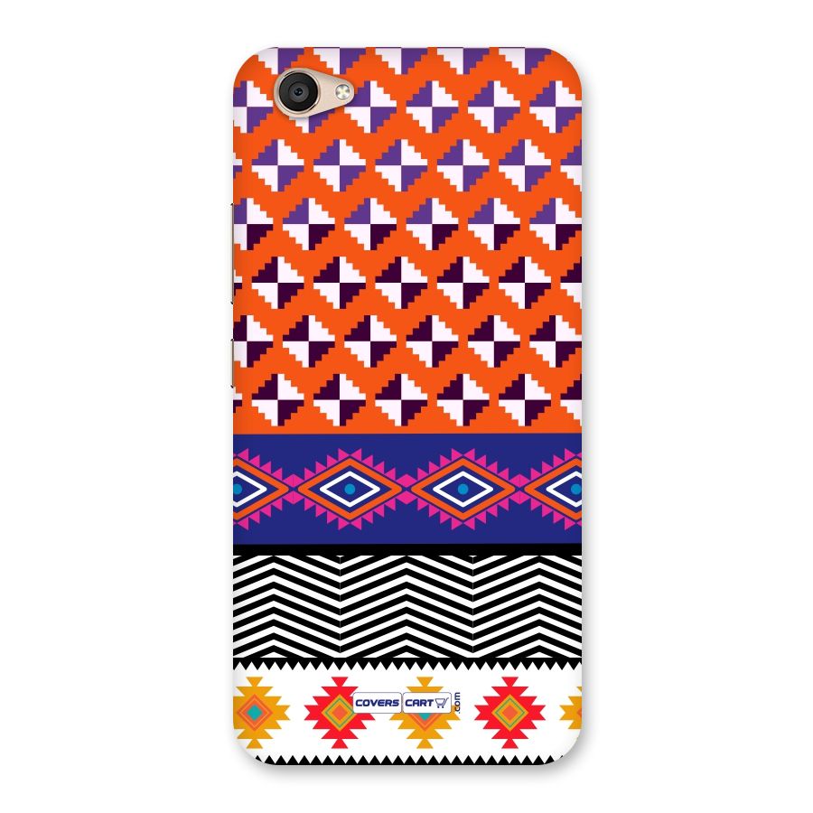 Mixed Pattern Aztec Back Case for Vivo V5 Plus