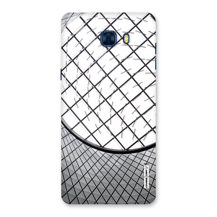 Modern Abstract Pattern Back Case for Galaxy C7 Pro