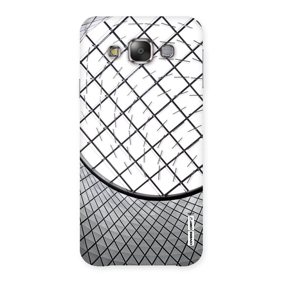 Modern Abstract Pattern Back Case for Galaxy E7