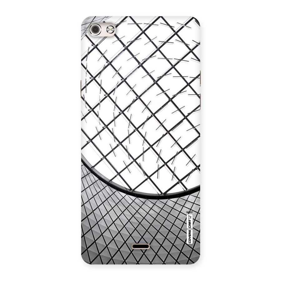 Modern Abstract Pattern Back Case for Micromax Canvas Silver 5