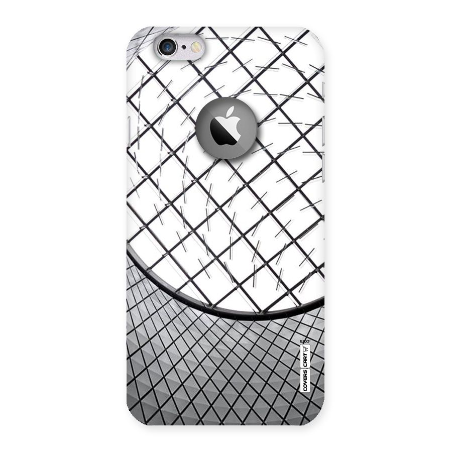 Modern Abstract Pattern Back Case for iPhone 6 Logo Cut