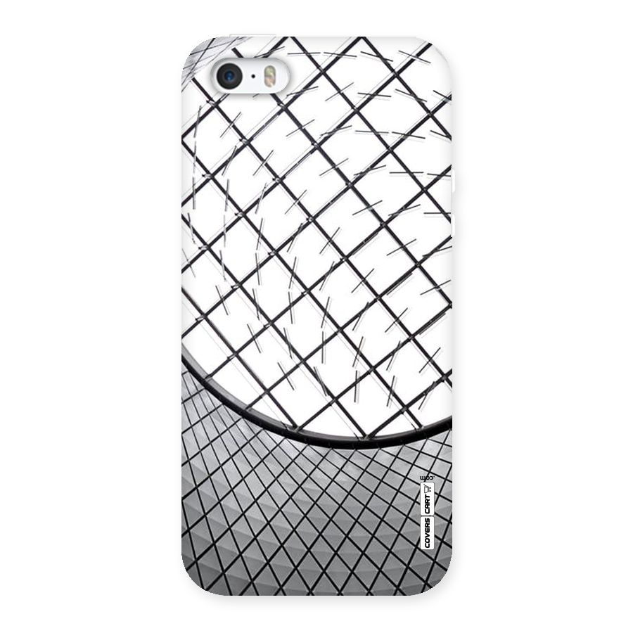 Modern Abstract Pattern Back Case for iPhone SE