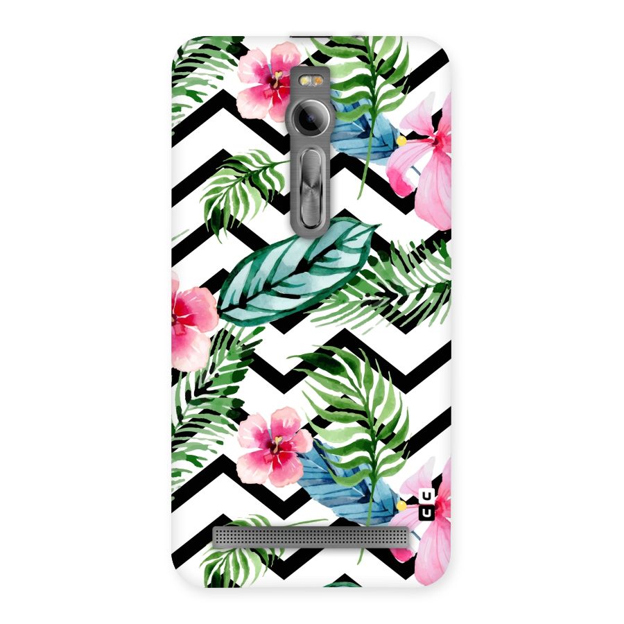 Modern Flowers Back Case for Asus Zenfone 2
