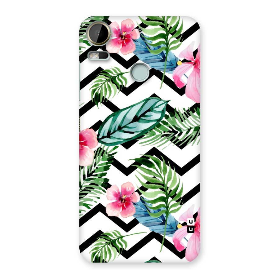 Modern Flowers Back Case for Desire 10 Pro