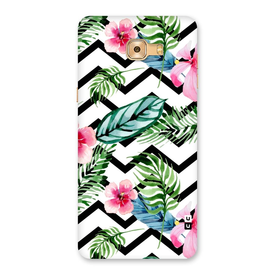 Modern Flowers Back Case for Galaxy C9 Pro
