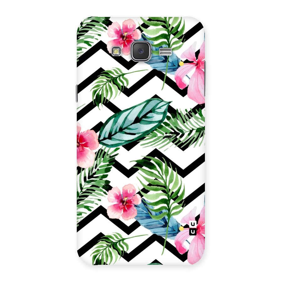 Modern Flowers Back Case for Galaxy J7